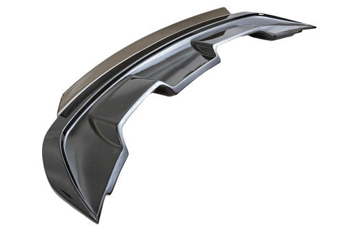 Mustang GT500 Style Spoiler w/ Tinted Wicker Bill - Gloss Black 2015-2023