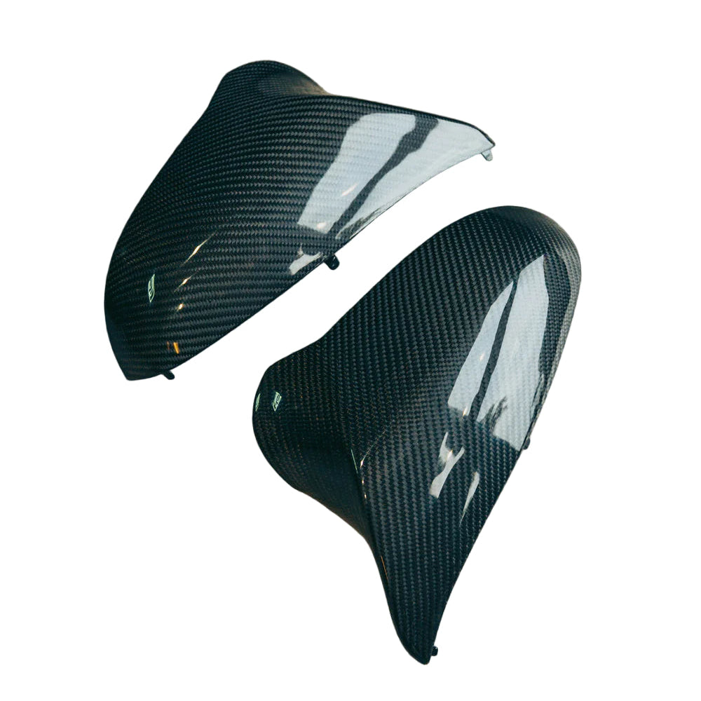 Mirror Cap Replacements Carbon Fiber for BMW F80 M3 / F82–F83 M4 / F87 M2 Competition