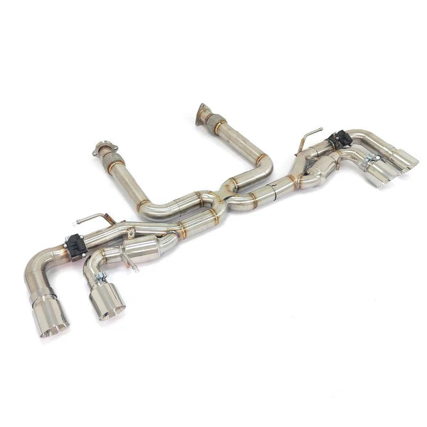 Chevy Corvette C8 Stainless Steel Valved Catback Exhaust - APEX Exhaust