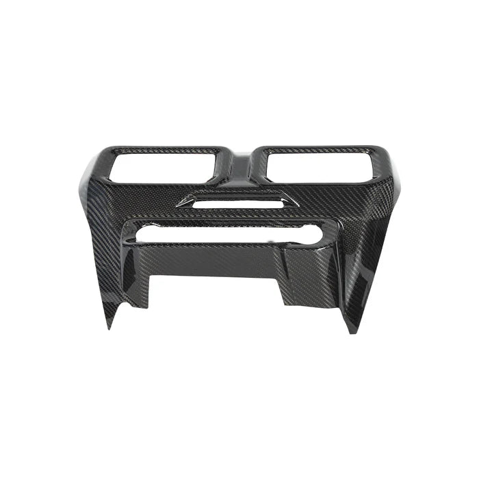 2024+ S650 Mustang Hard Carbon Fiber Dashboard Center AC Vent Trim Cover