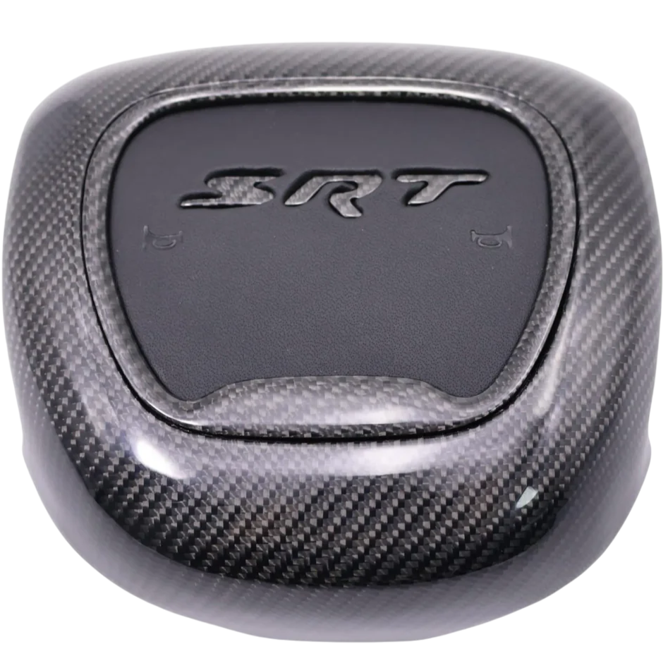 2015+ Dodge Airbag Cover - SRT Carbon Fiber