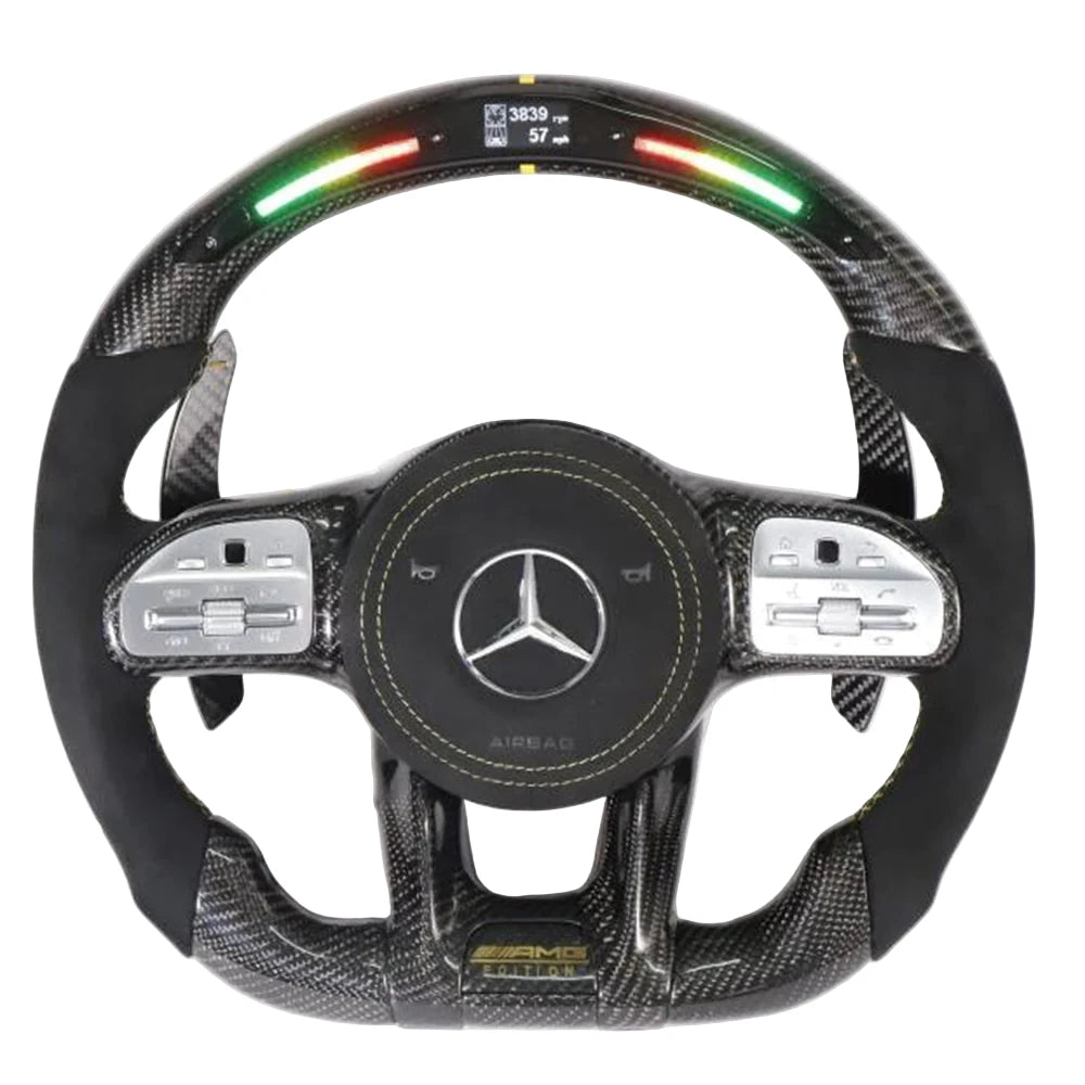 2020 Mercedes-Benz AMG Carbon Fiber Steering Wheel (FITS 2010+ ALL MODELS)