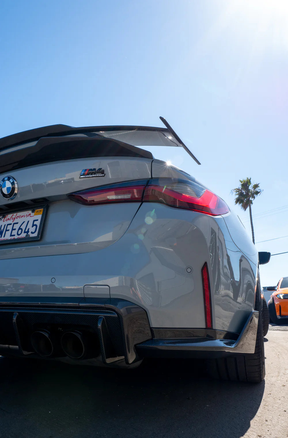 Carbon Fiber Rear Bumper MP Splitters – BMW G80 M3 / G82–G83 M4