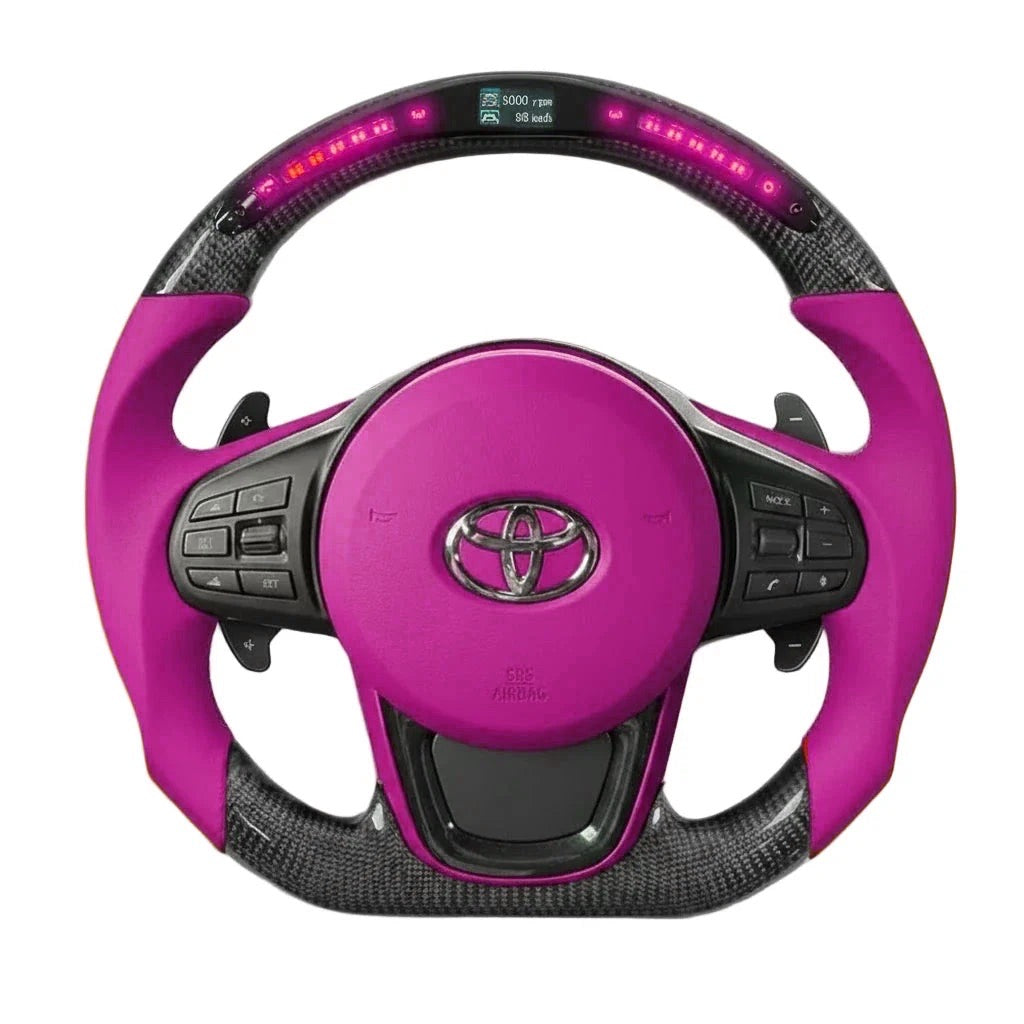 Toyota Supra MK5 Carbon Fiber Steering Wheel - Preset