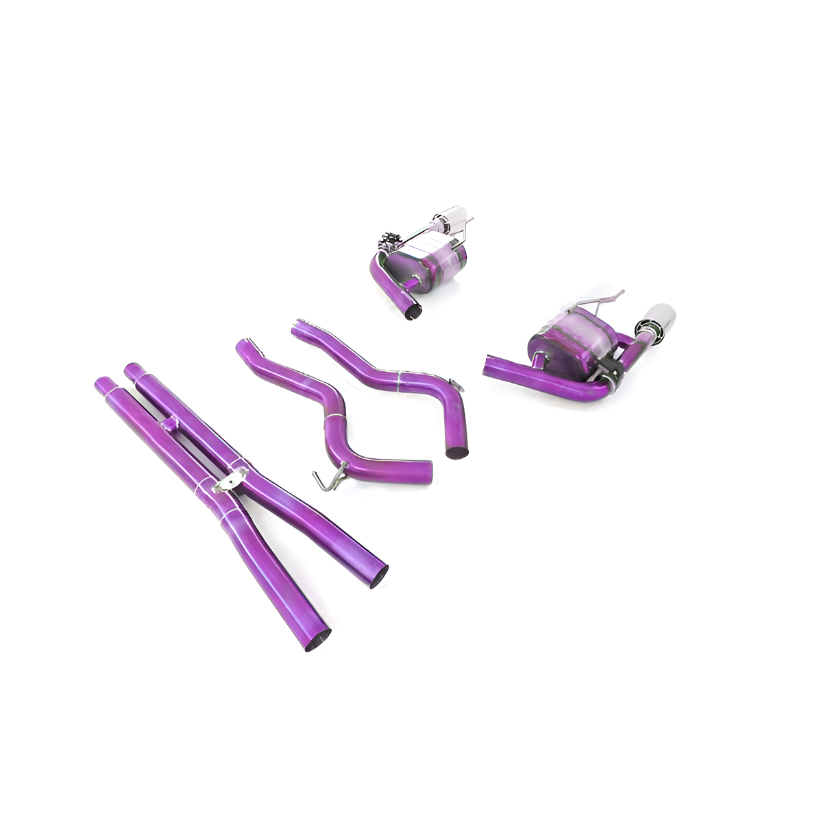 Ford Mustang 2015-2023 Titanium Catback Exhaust - APEX Exhaust