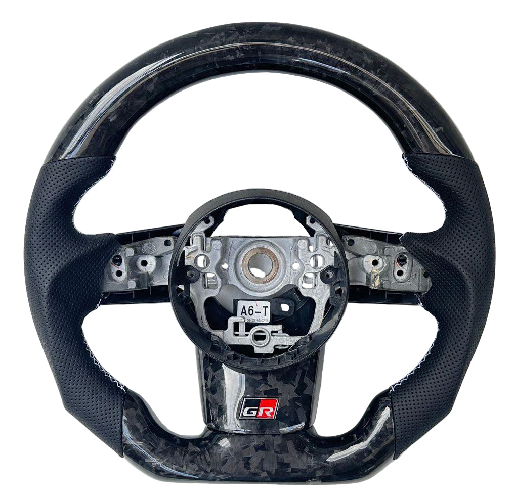 2023+ Toyota Corolla GR Carbon Fiber Steering Wheel - Customizable