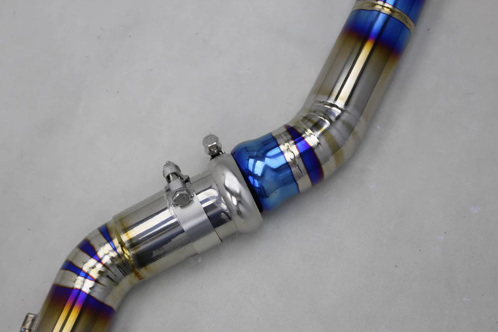 S58 Single Exit Tomei-Style Catback Exhaust System – G80 M3 | G82/G83 M4 | G87 M2