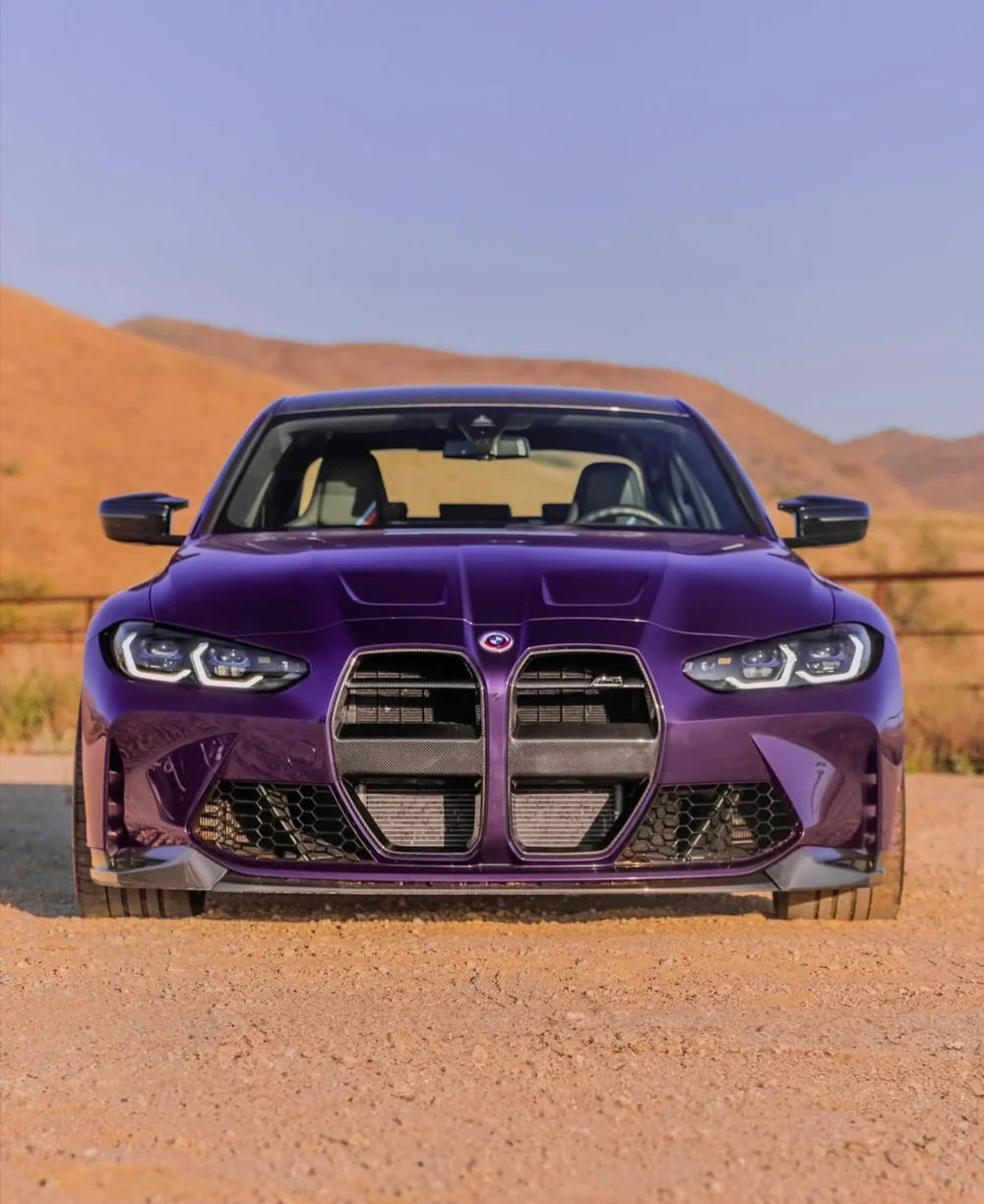 V Style Dry Carbon Fiber Front Grille Replacement – BMW G80 M3 / G82–G83 M4