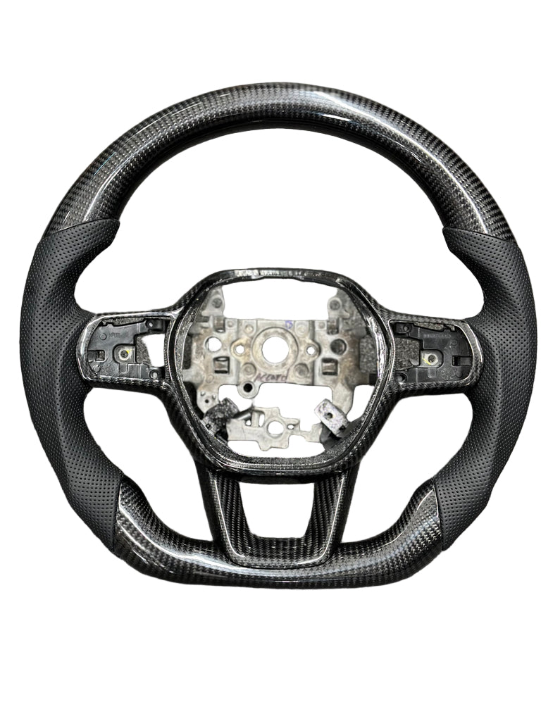 2023+ Honda Accord Carbon Fiber Steering Wheel - Customizable