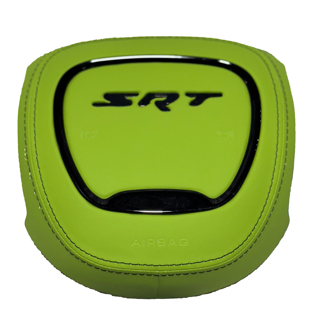 2015+ Dodge Airbag Cover - Lime Green Leather