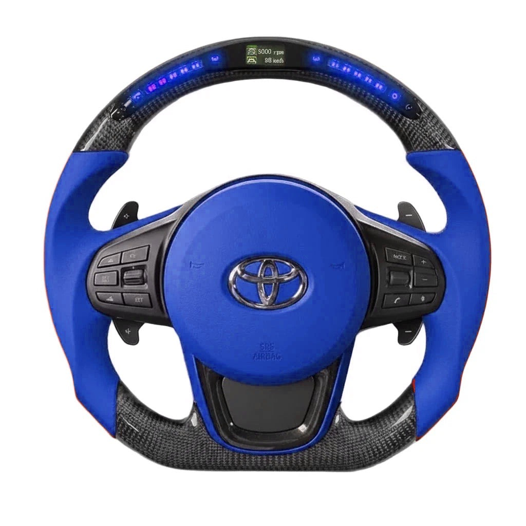 Toyota Supra MK5 Carbon Fiber Steering Wheel - Preset