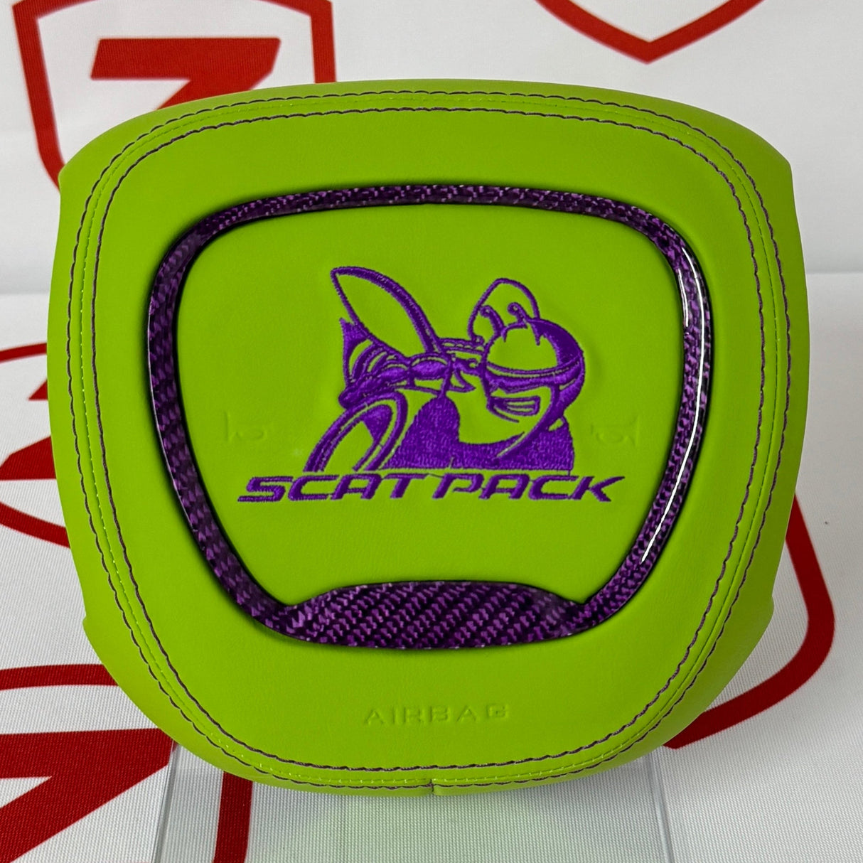 2015-2023 Dodge Airbag Cover - Scatpack Embroidery