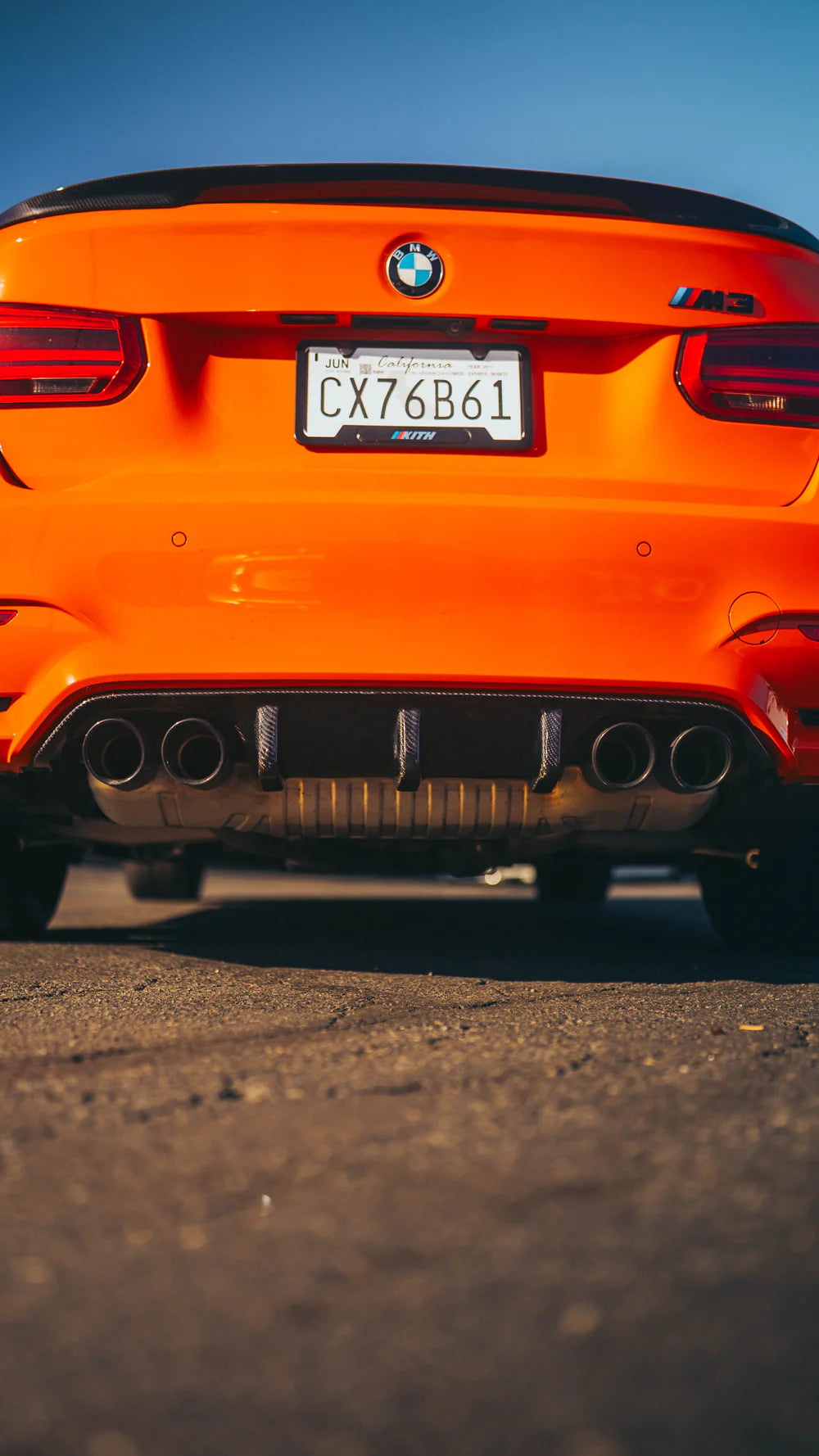 MP Style Rear Diffuser – Carbon Fiber – BMW F80 M3 / F82–F83 M4