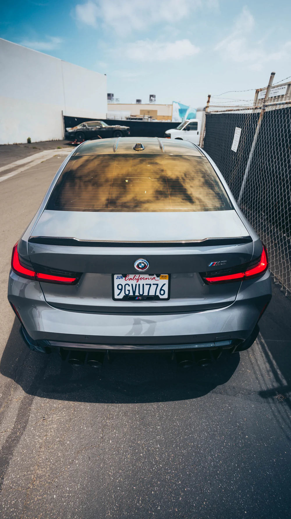 CS-Style Carbon Fiber Trunk Spoiler – BMW G20/G80
