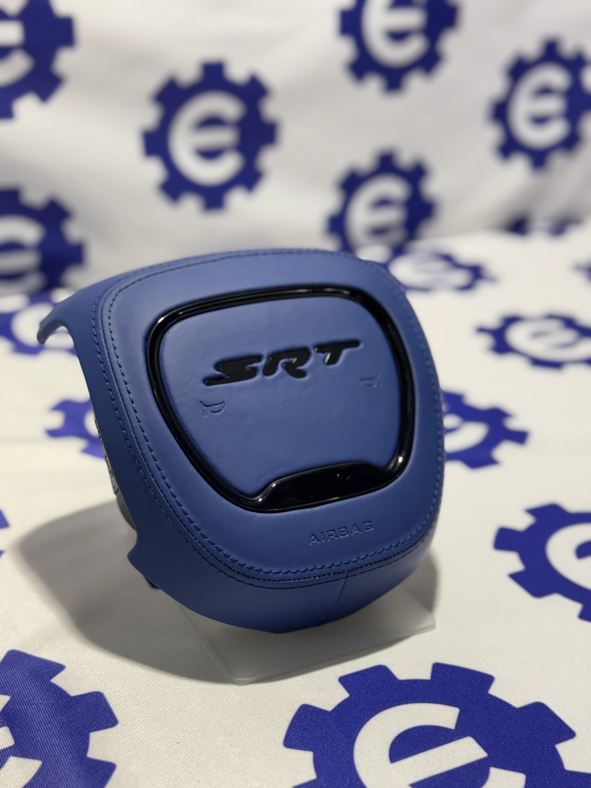 2015+ Dodge Airbag Cover - Pink Alcantara