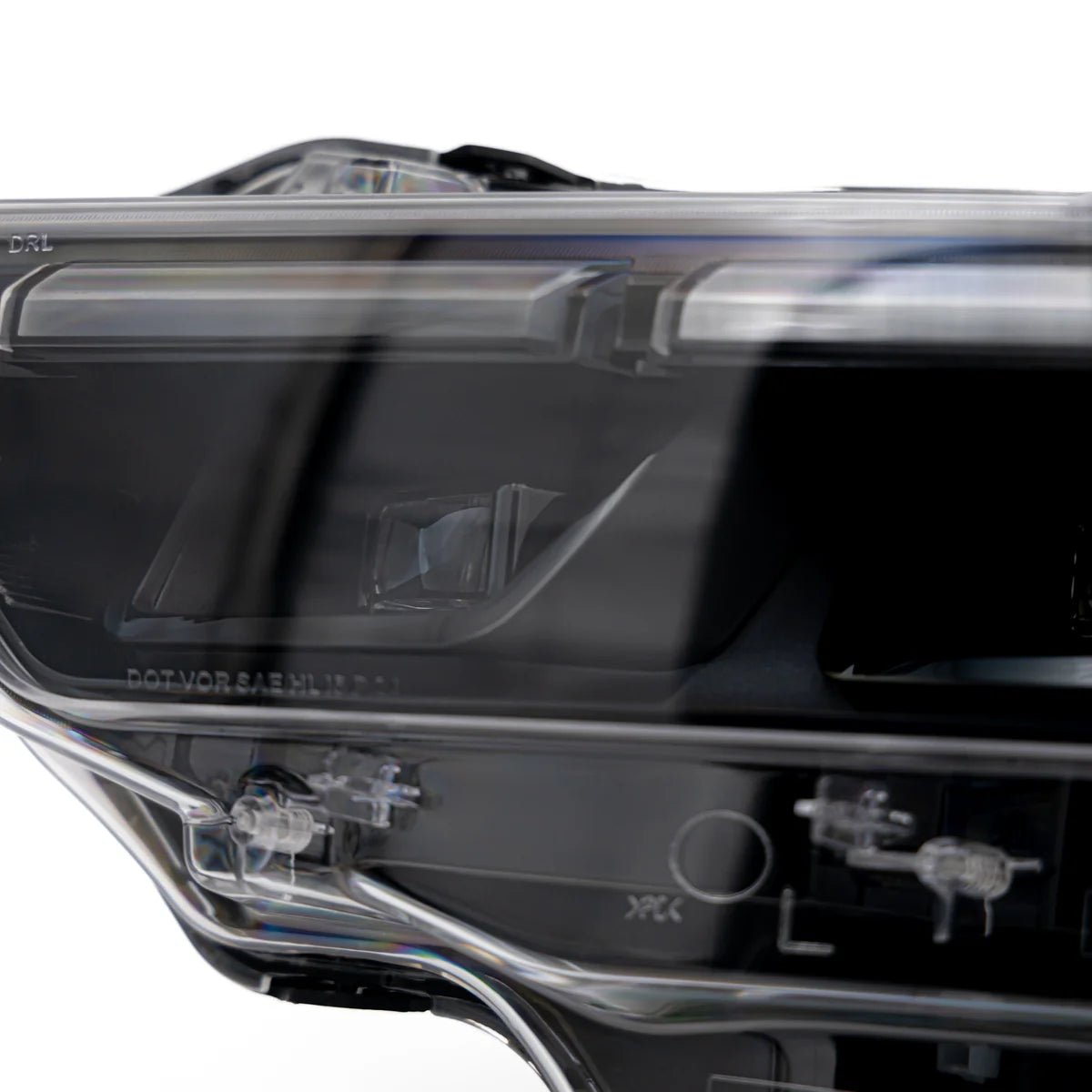 2024+ Ford Mustang S650 RGB Headlights With Gloss Black Housing (Pair)