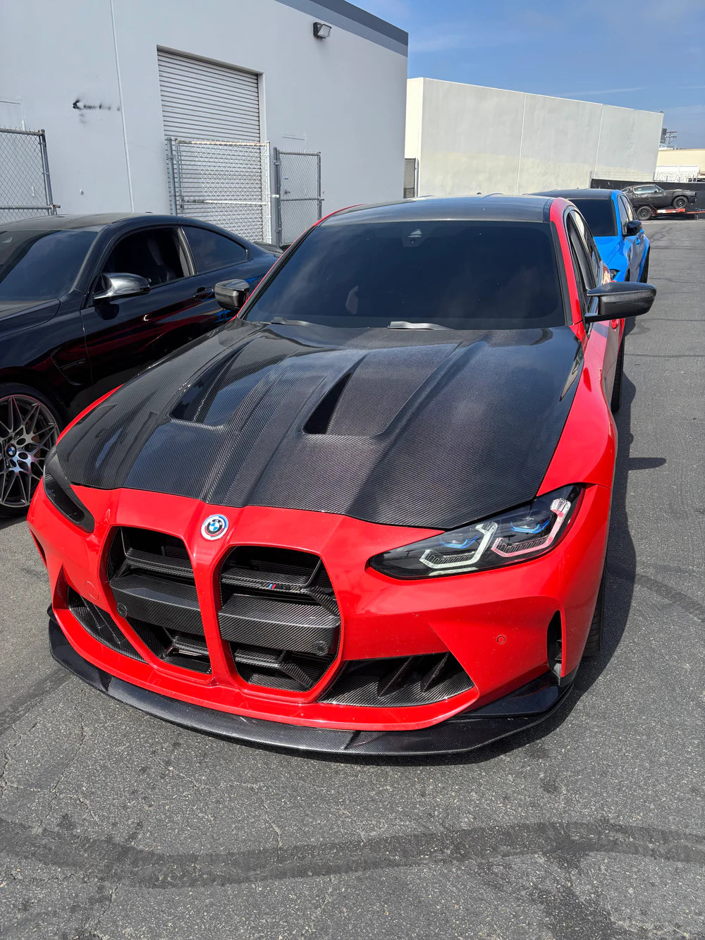 MHC Style Carbon Fiber Front Lip – BMW G80 M3 / G82–G83 M4