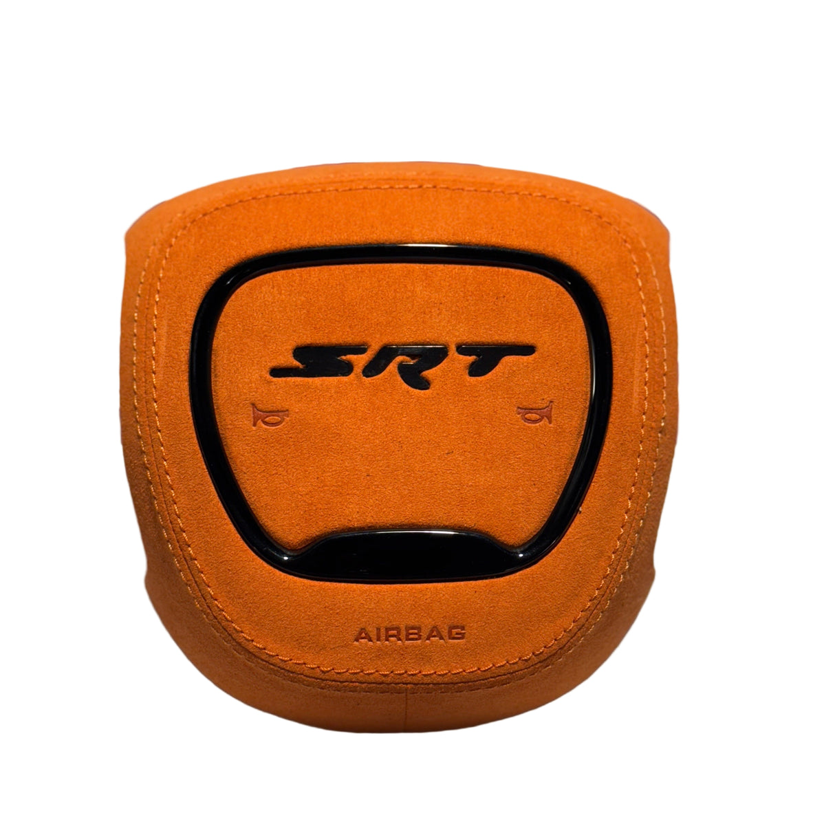 2015+ Dodge Airbag Cover - Orange Alcantara