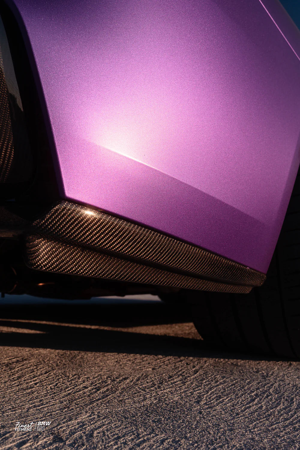 V Style Diffuser Carbon Fiber for BMW F80 M3 / F82 F83 M4