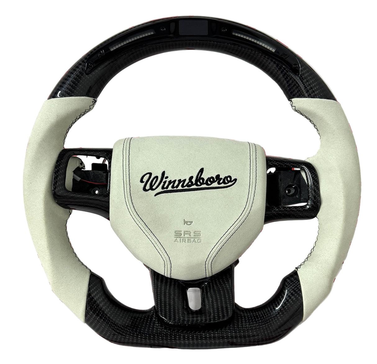 2011-2014 Dodge Charger/Challenger/Durango Carbon Fiber Steering Wheel - Customizable