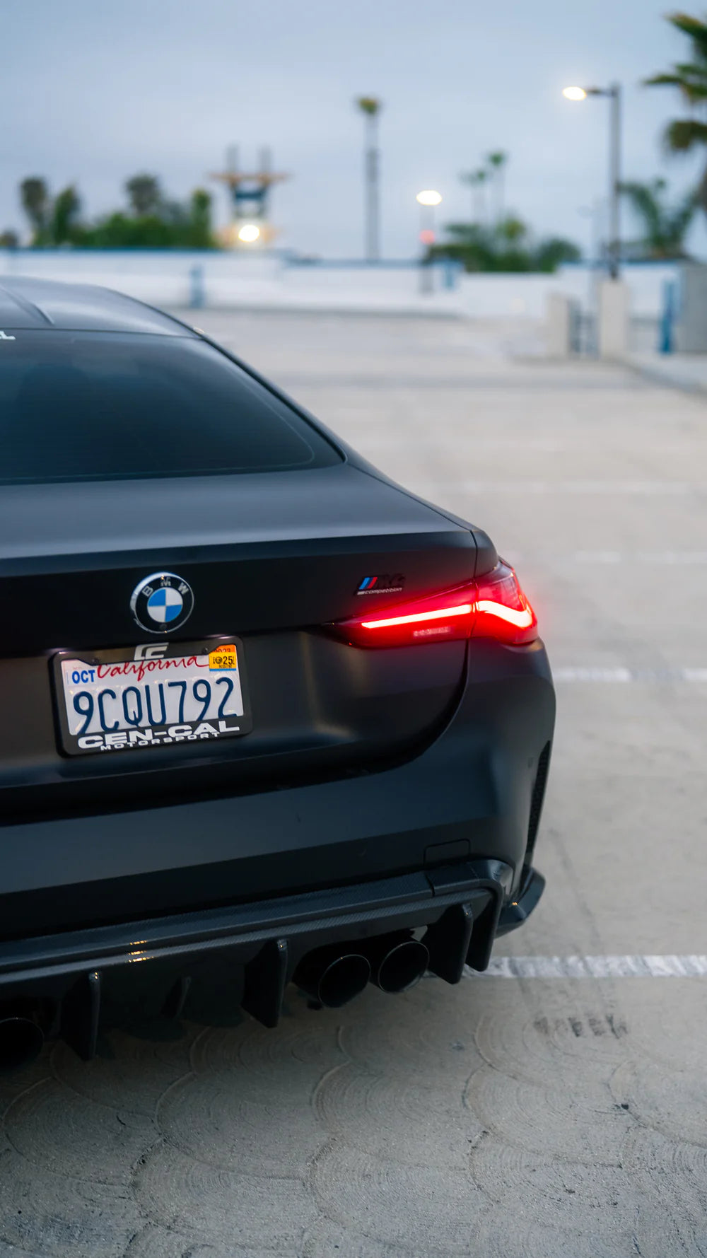 3D Carbon Fiber Rear Diffuser – G80 M3 | G82/G83 M4 (2x2 Weave)