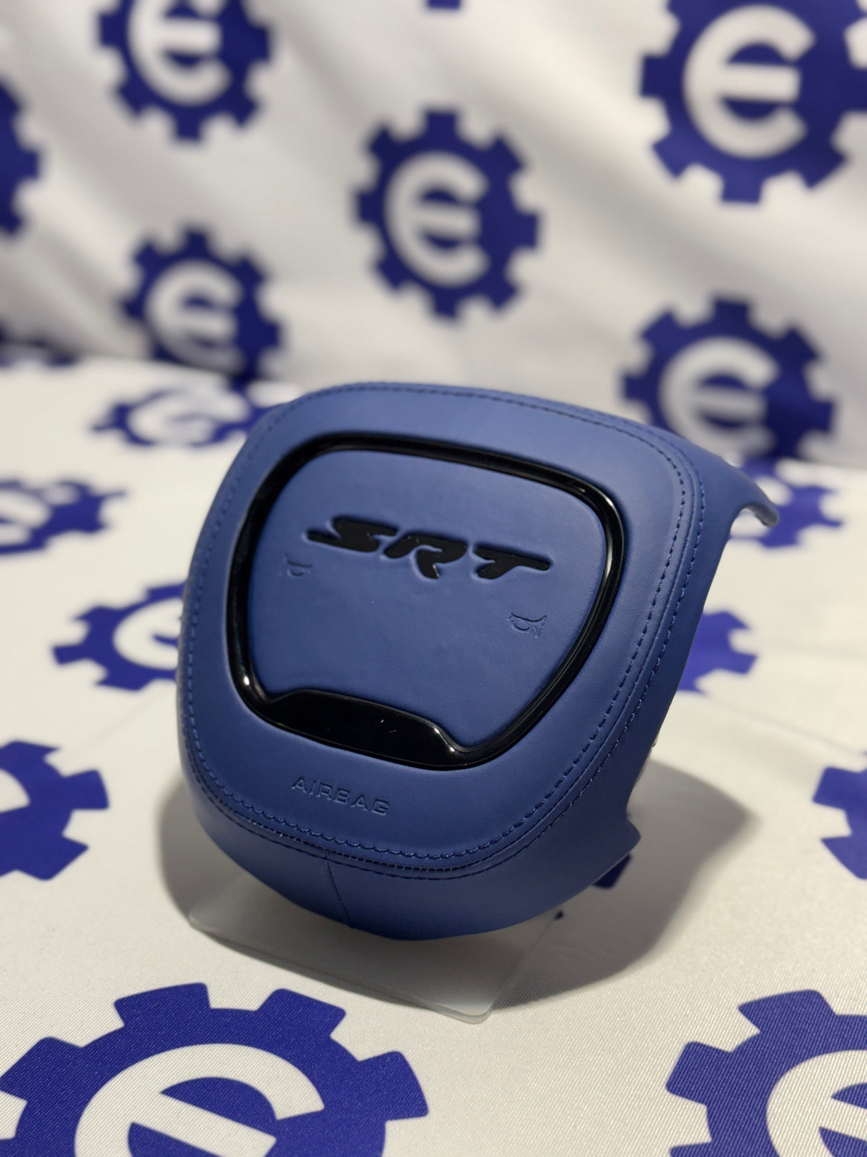 2015+ Dodge Airbag Cover - Pink Alcantara