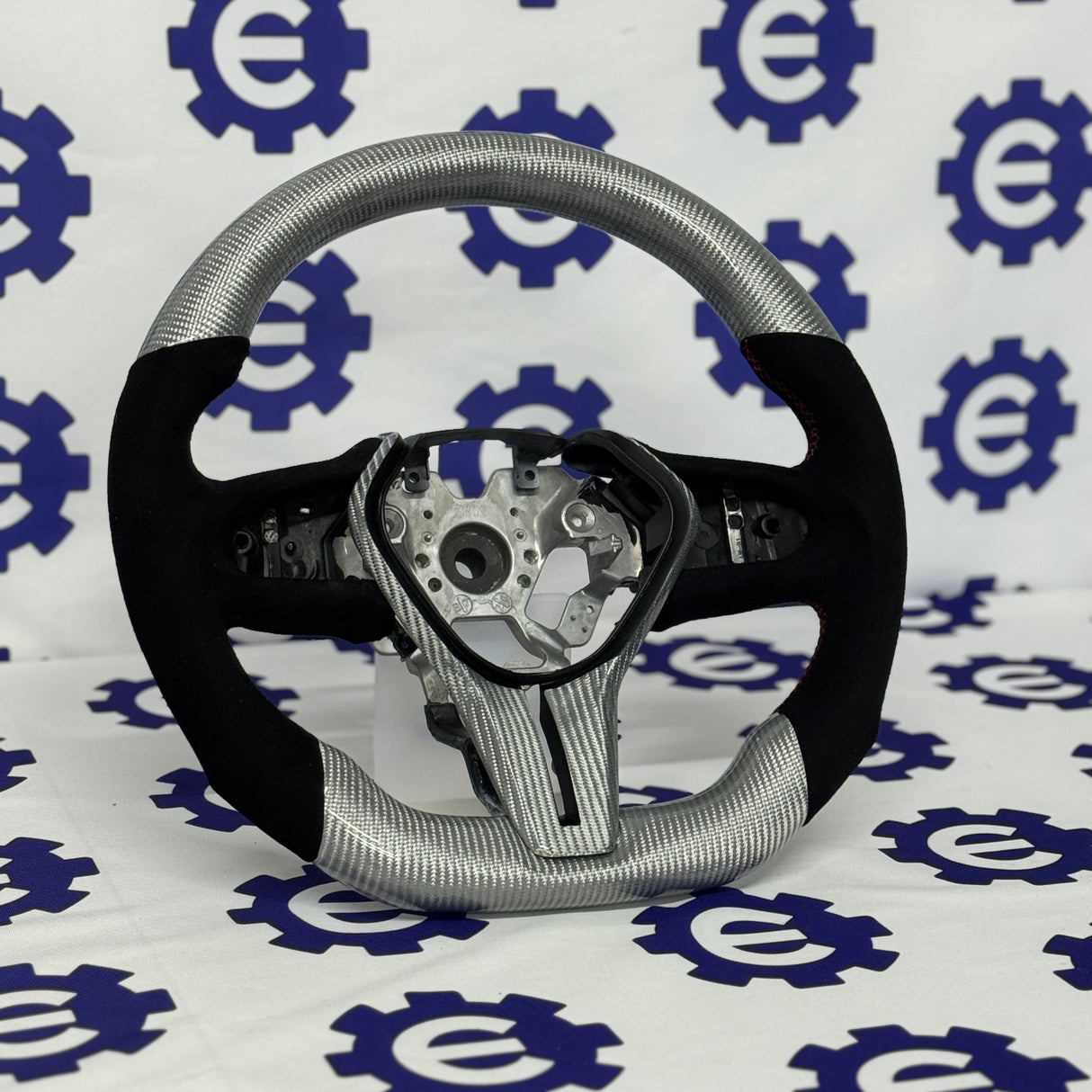 2018+ Infiniti Q60 Carbon Fiber Steering Wheel - Preset