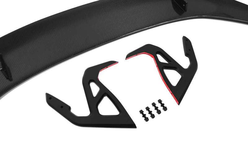 AD Style Carbon Fiber Rear Wing V1 - BMW G80 M3 & G82/G83 M4 & 4 Series