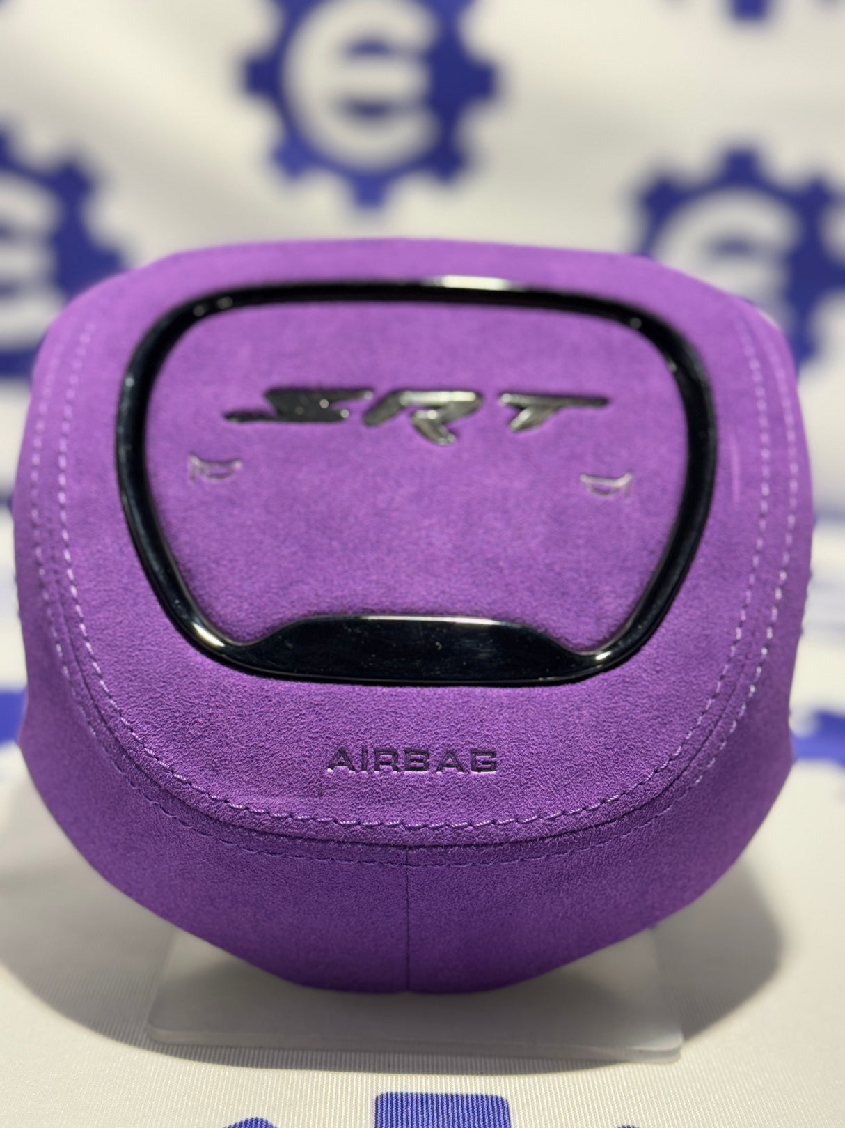 2015-2023 Dodge Airbag Cover - Purple Alcantara
