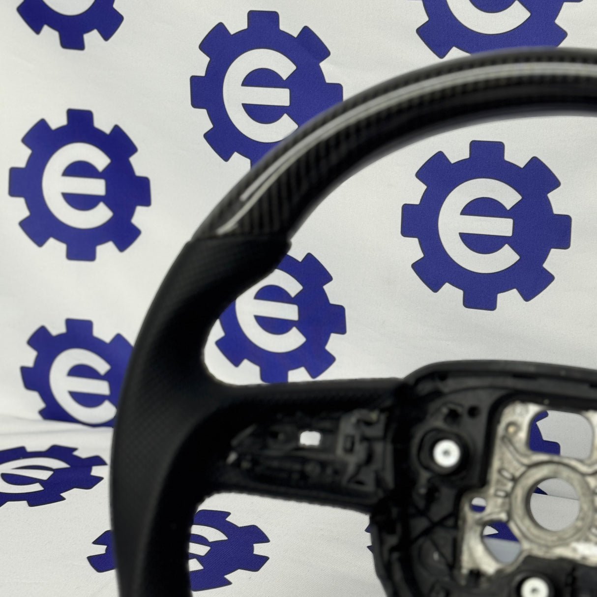 2017+ Audi Q Style Audi A5 Carbon Fiber Steering Wheel - Customizable