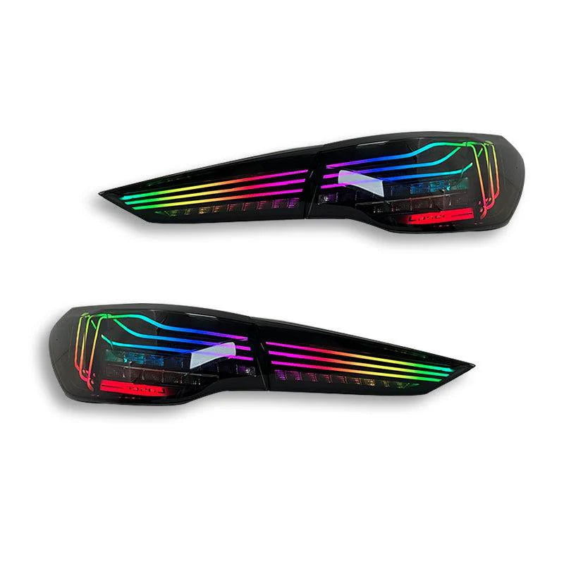 RGB CSL Style Laser Taillights - BMW G82/G83 M4 & G22/G23/G26 4 Series