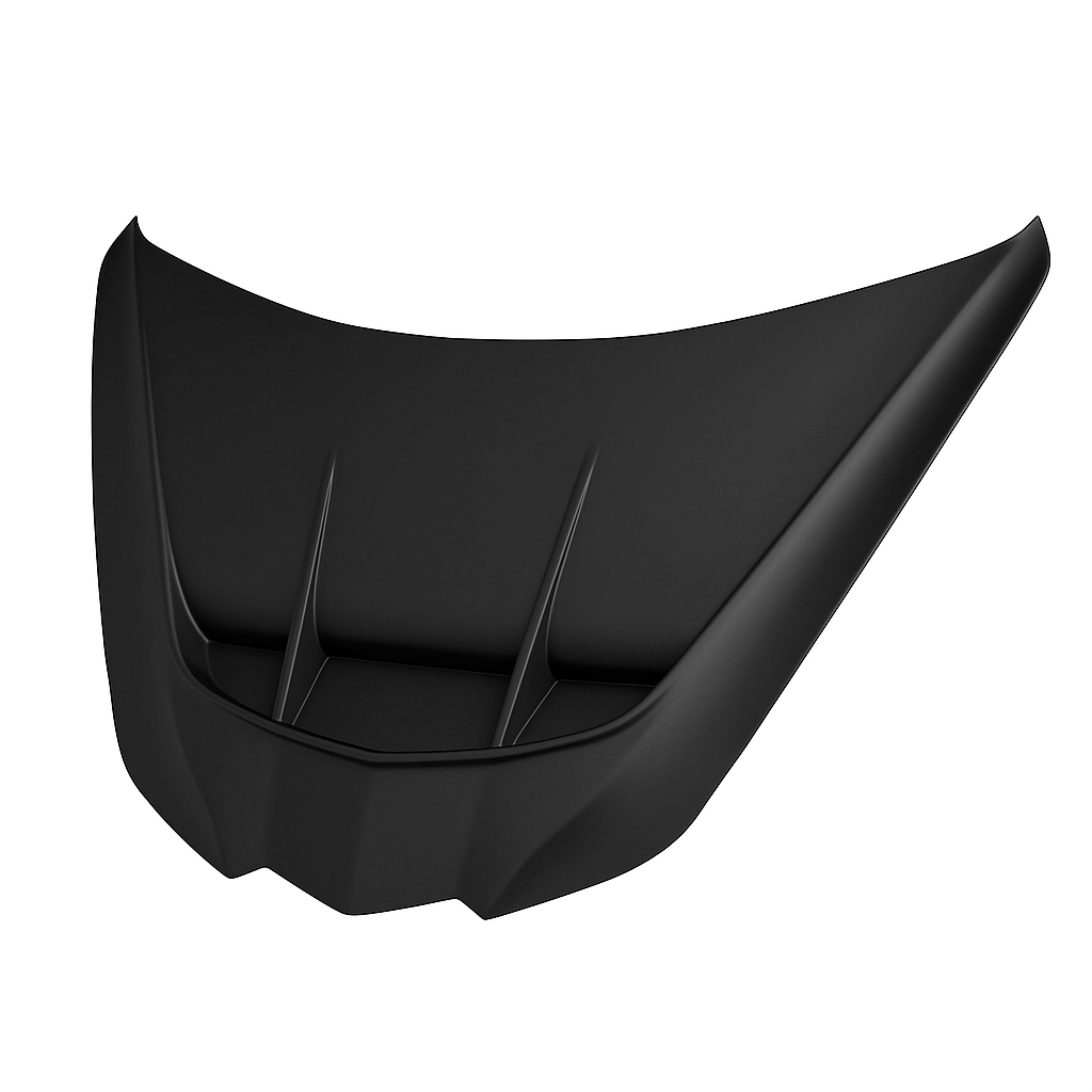 Corvette C8 ZR1 Style Vented Fiber Glass Hood