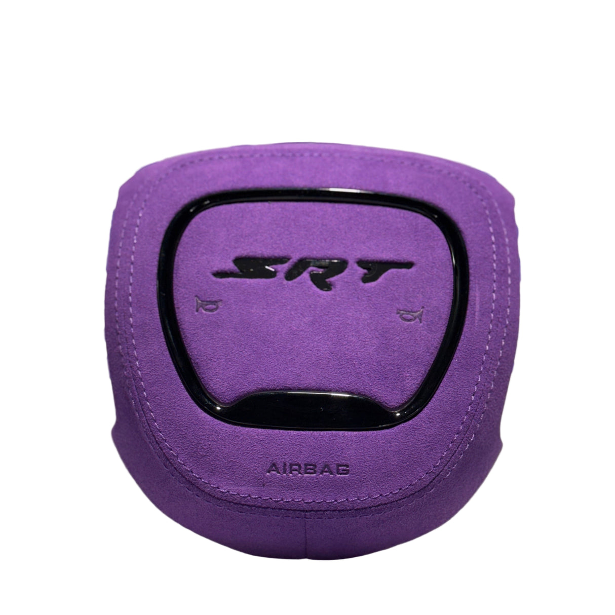 2015+ Dodge Airbag Cover - Red Alcantara