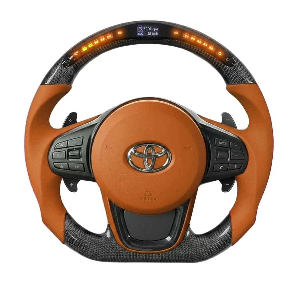 Toyota Supra MK5 Carbon Fiber Steering Wheel - Preset