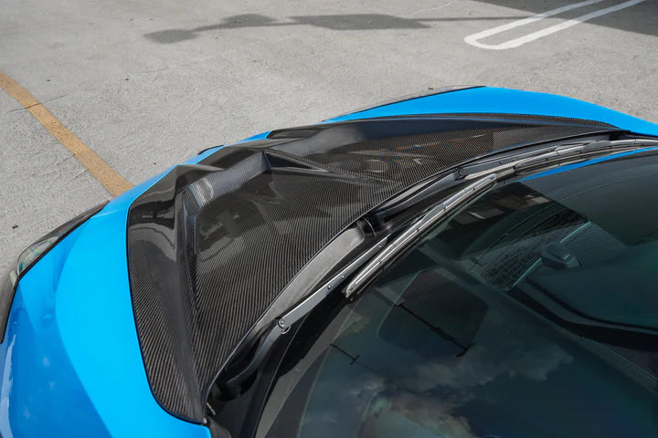 Corvette C8 Track Style Carbon Fiber Hood