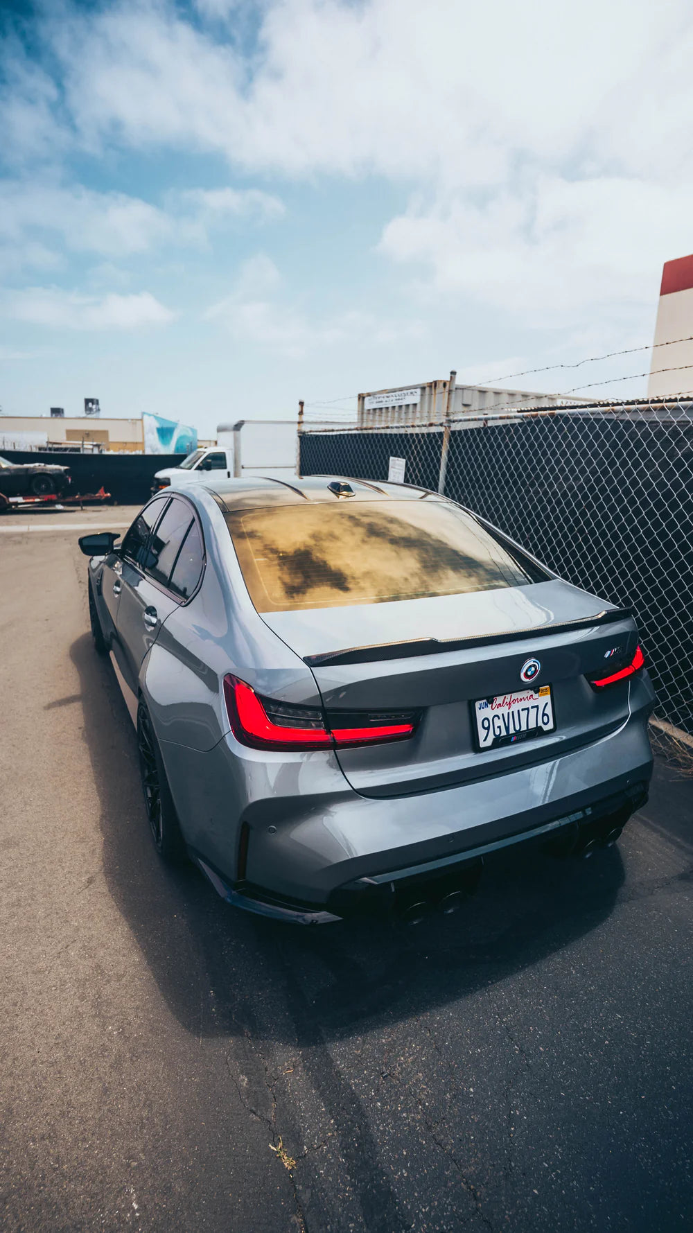 CS-Style Carbon Fiber Trunk Spoiler – BMW G20/G80