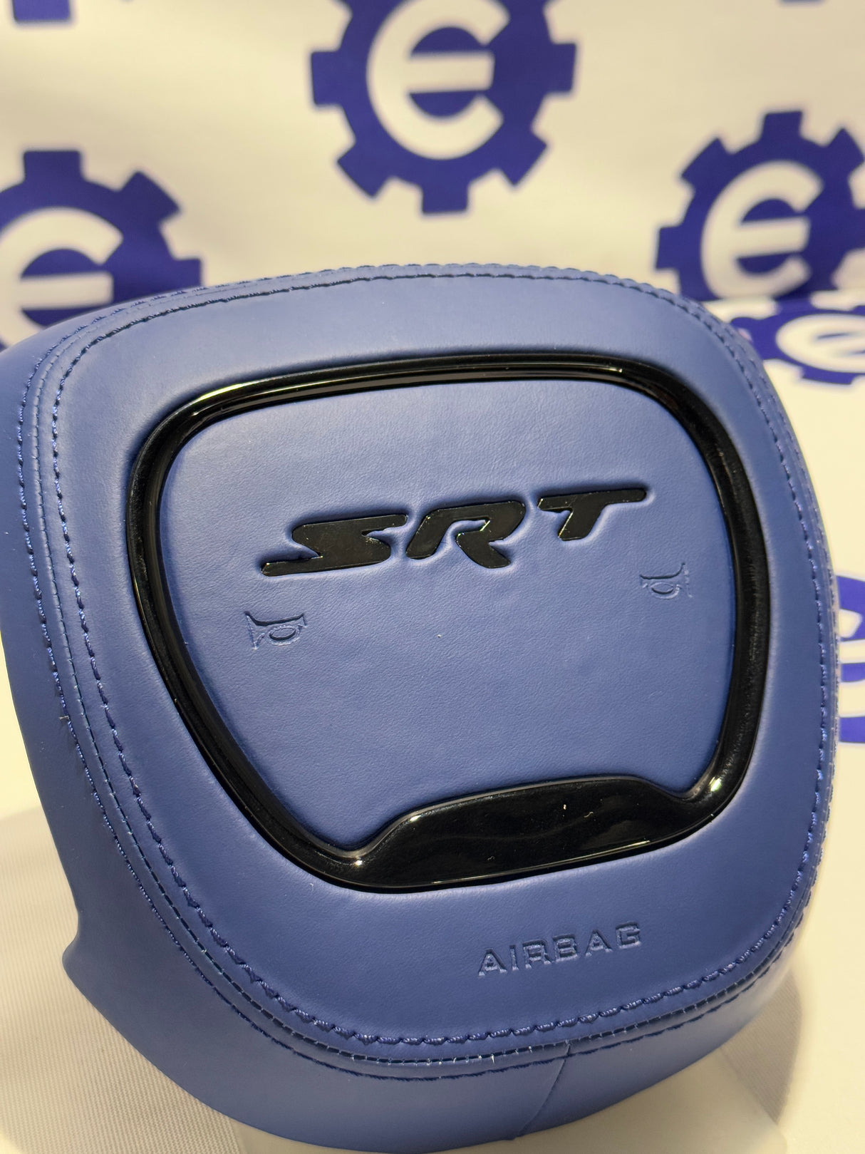 2015+ Dodge Airbag Cover - Pink Alcantara