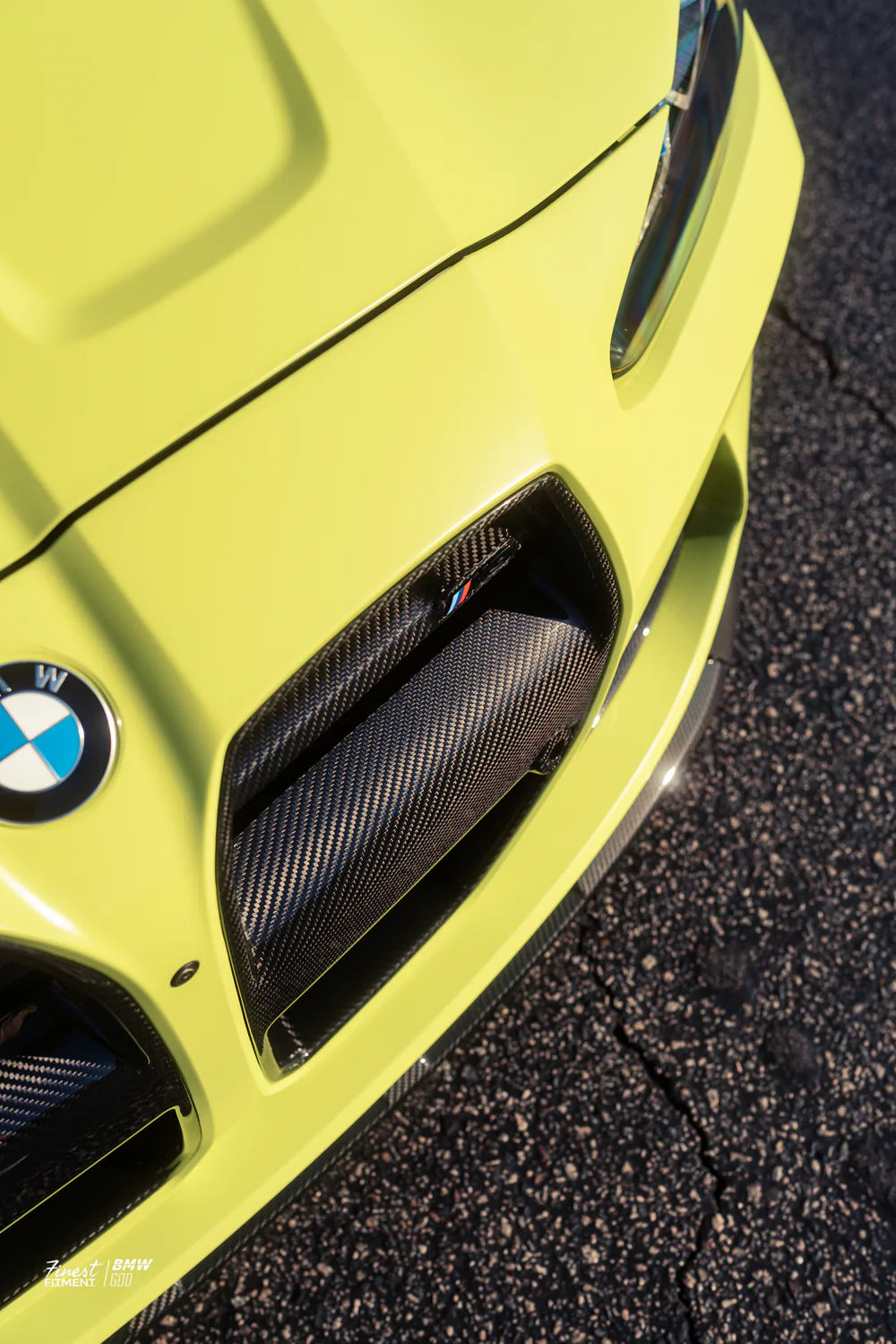 V Style Dry Carbon Fiber Front Grille Replacement – BMW G80 M3 / G82–G83 M4