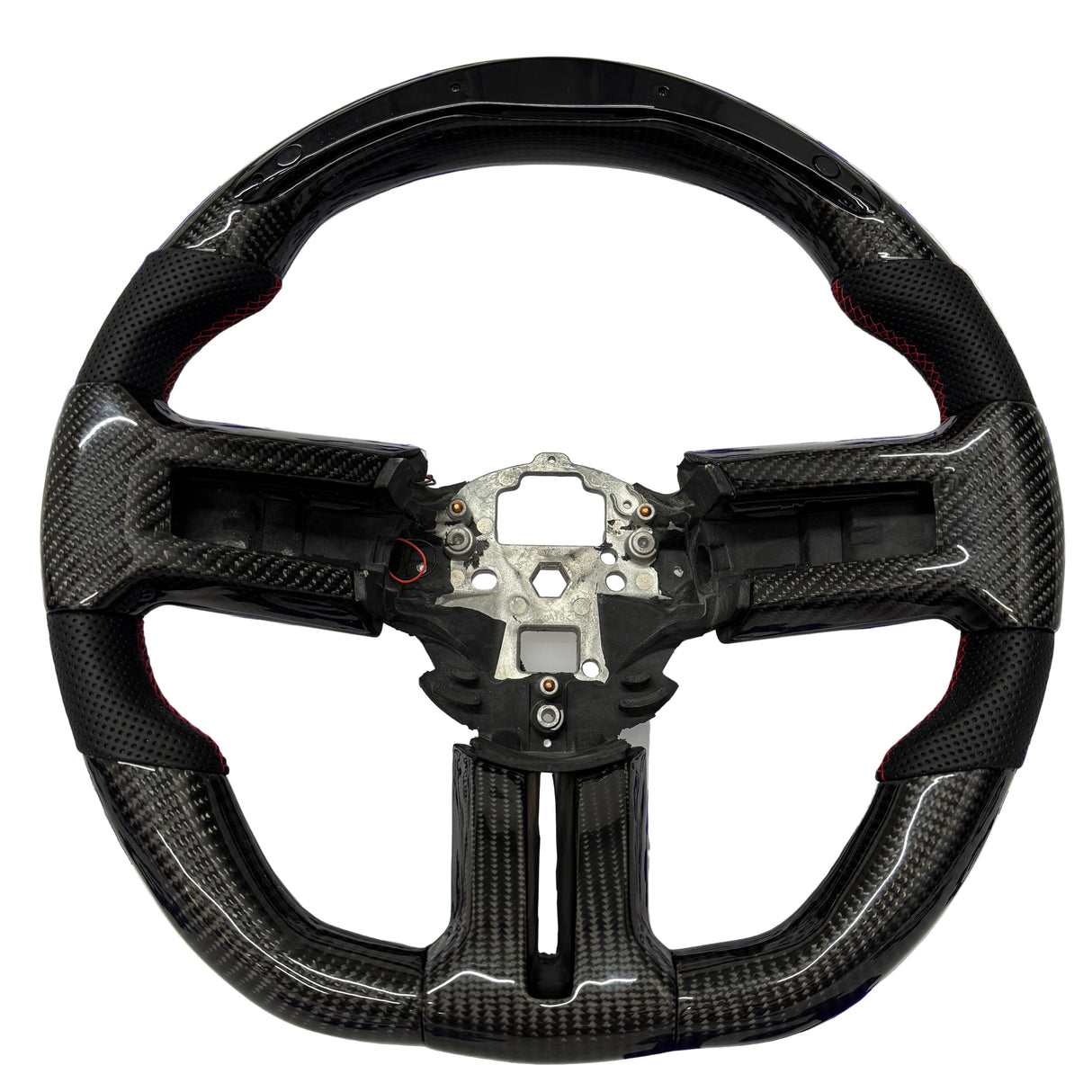 2010-2014 Ford Mustang S197 Carbon Fiber Steering Wheel - Customizable