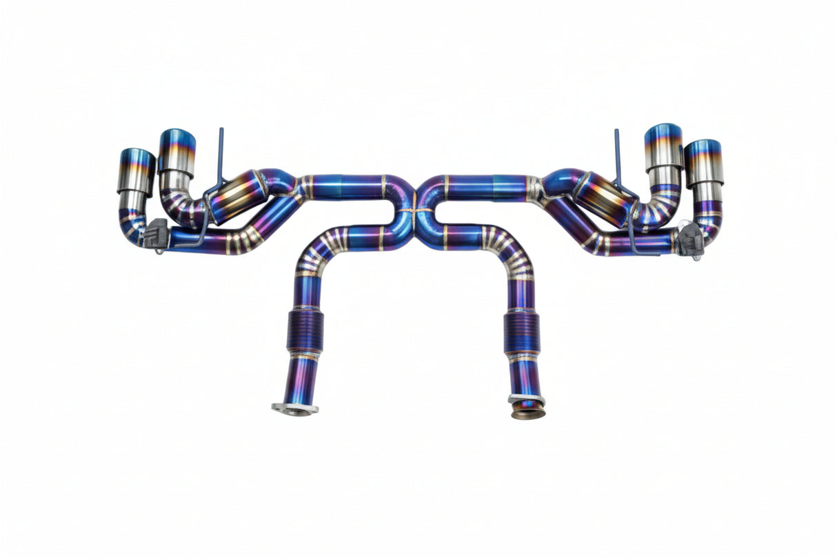 Corvette C8 Titanium Valved Catback Exhaust - APEX Exhaust