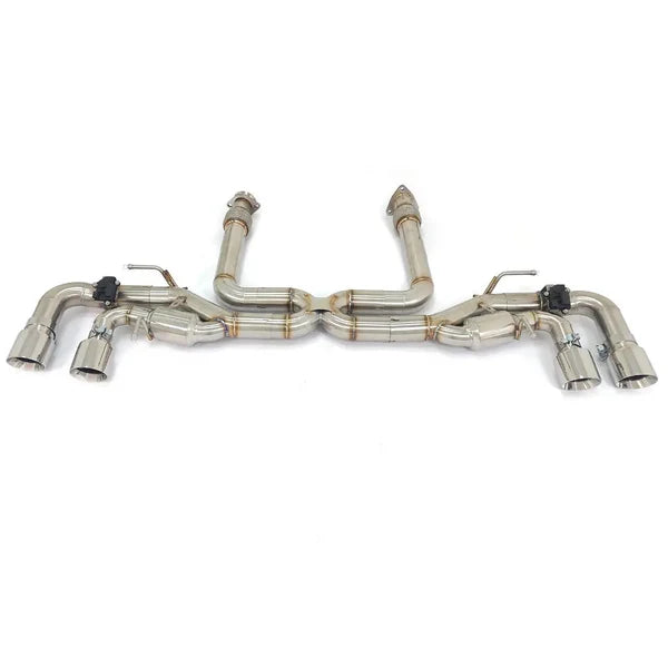 Chevy Corvette C8 Stainless Steel Valved Catback Exhaust - APEX Exhaust