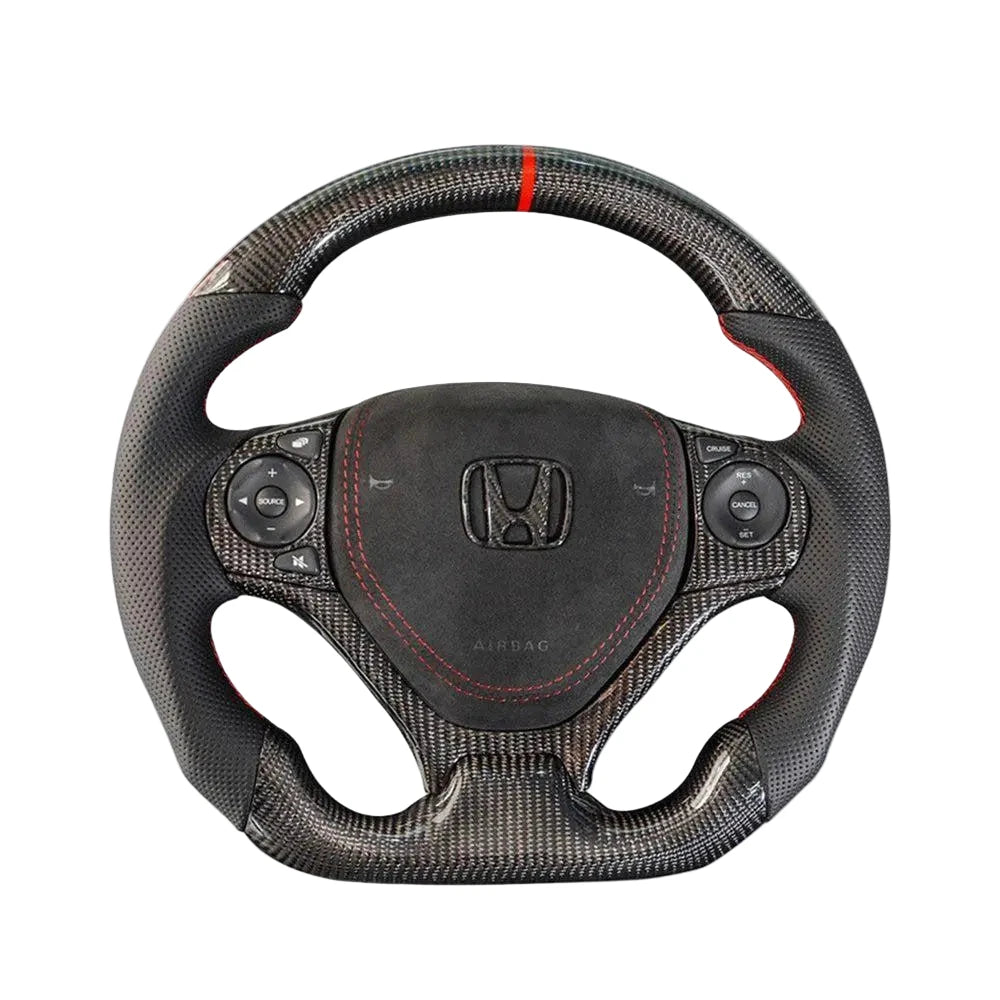 2012-2015 Honda Civic Carbon Fiber Steering Wheel - Customizable