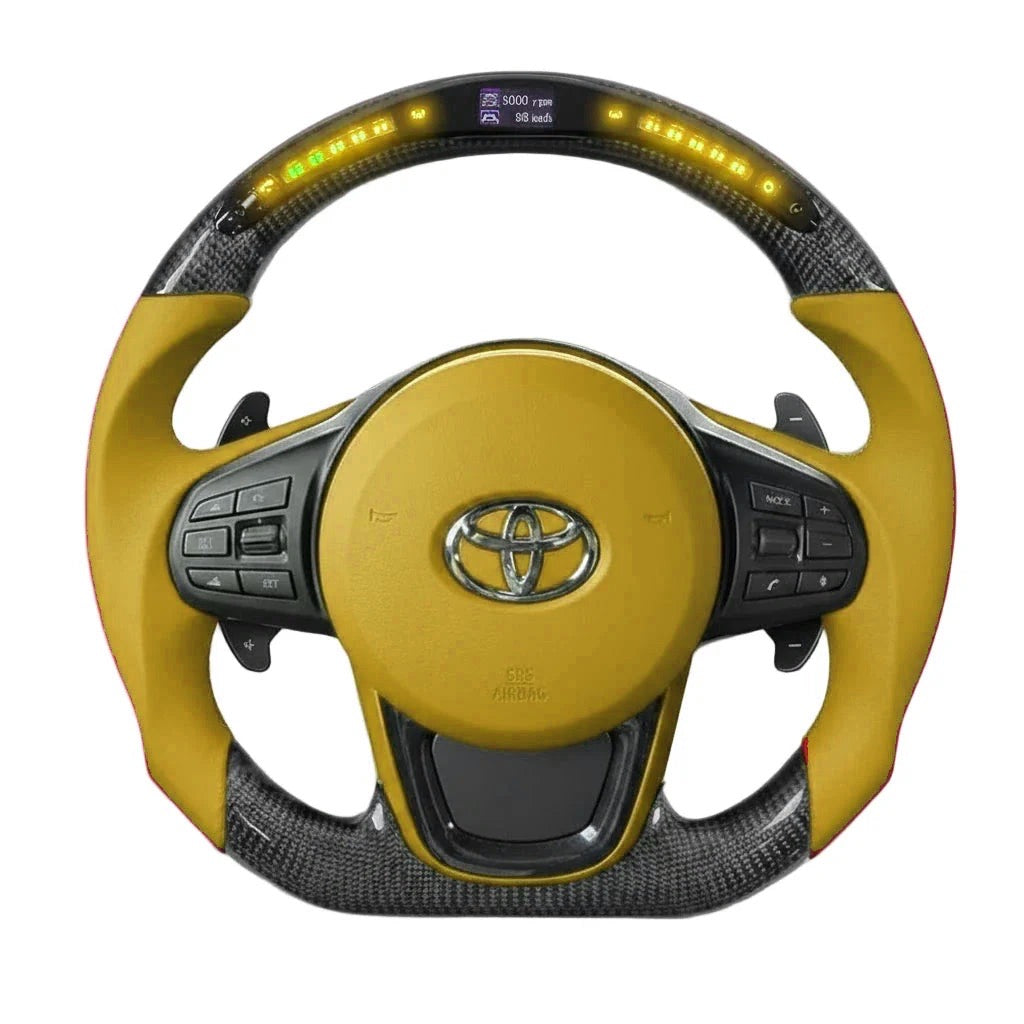 Toyota Supra MK5 Carbon Fiber Steering Wheel - Preset