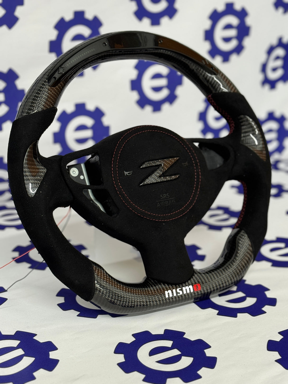 Nissan 370Z Carbon Fiber Steering Wheel - Customizable