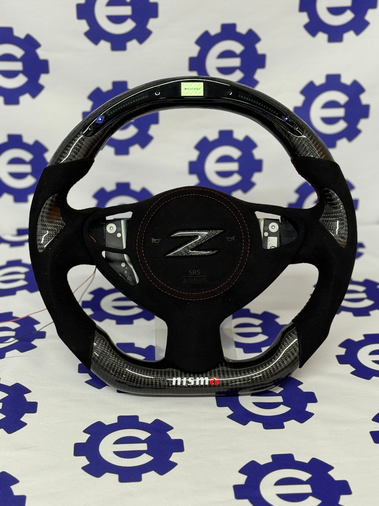 Nissan 370Z Carbon Fiber Steering Wheel - Customizable