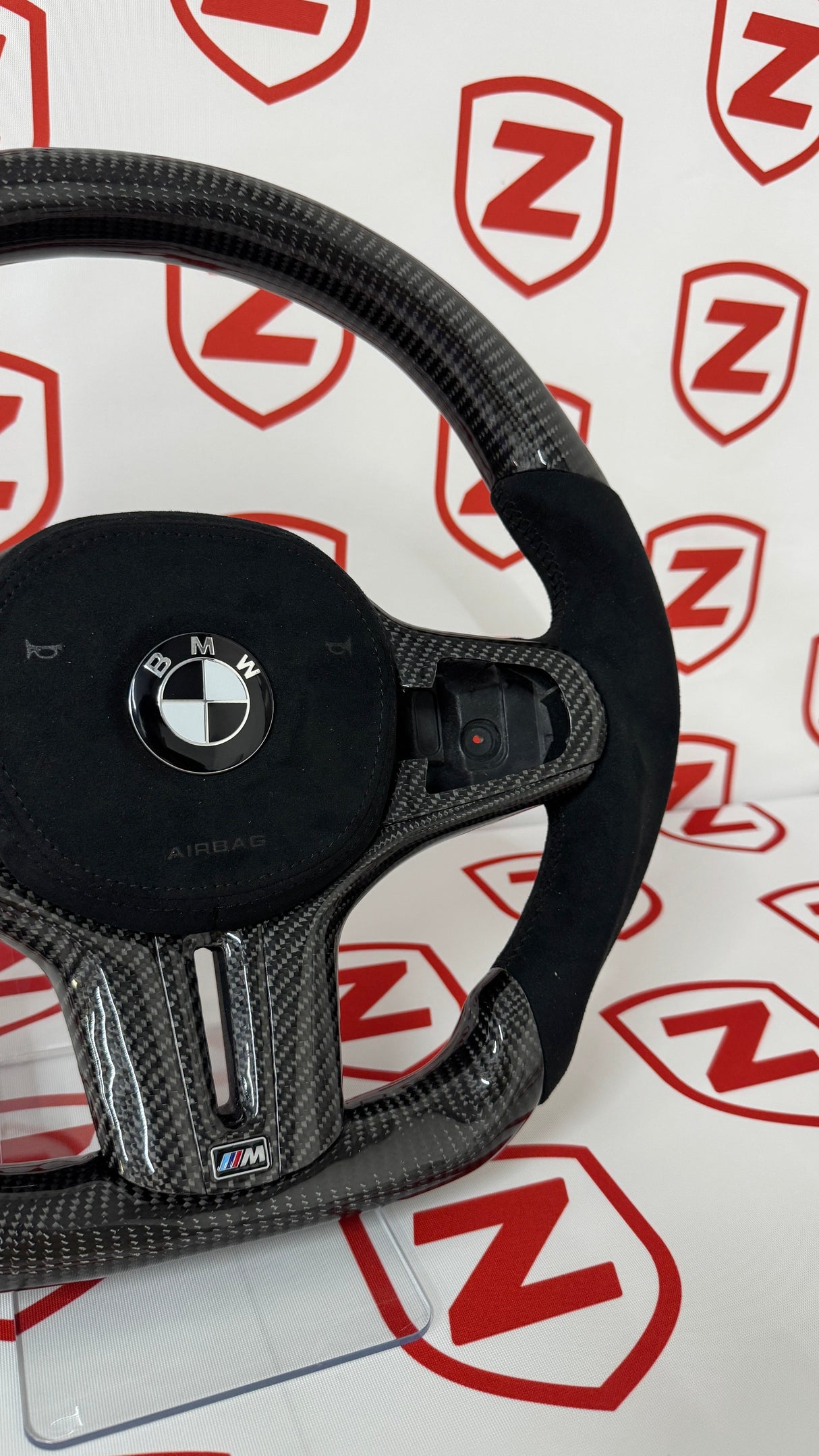 BMW F4X / F9X / G-Chassis Carbon Fiber Steering Wheel + Airbag Cover - Preset