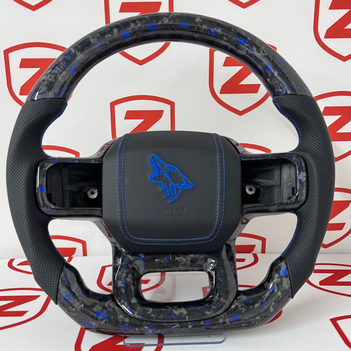 2021-2025 Ford F150 Carbon Fiber Steering Wheel - Customizable
