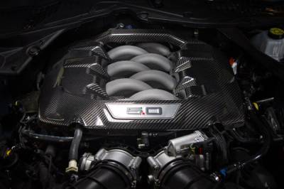 2024+ S650 Mustang 5.0L Real Carbon Fiber Engine Cover