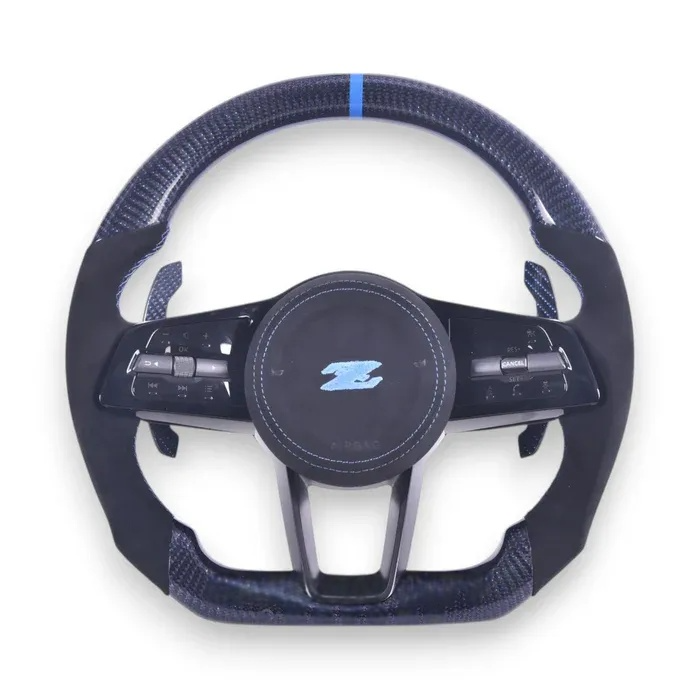 23+ Nissan Z Carbon Fiber Steering Wheel - Customizable