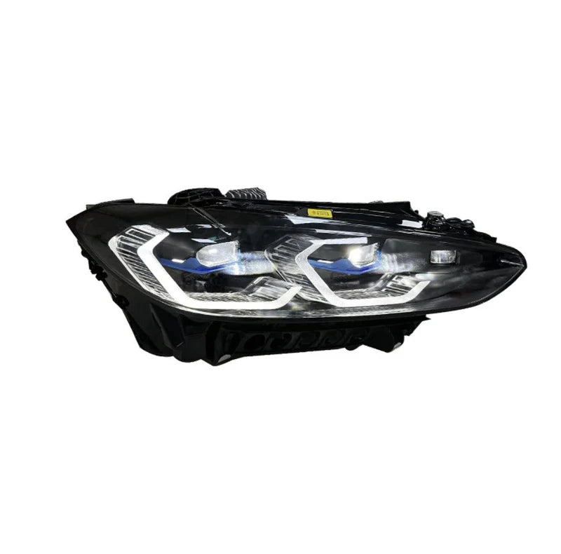 Yellow DRL Style Real Laser LED Full Assembly Headlights - BMW G80 M3 & G82/G83 M4
